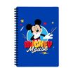 Cahier de texte Mickey - 18x22 cm - bleu - Bagtrotter