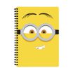 Cahier de texte Les Minions - 18x22 cm - jaune - Bagtrotter