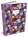 Agenda RDC reliure intégra année scolaire BOUCHUT "Girly Fleurs" 12,5 x 17,5 cm PEFC 70 %