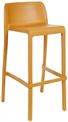 Tabouret haut empilable ATTIC - Ezpeleta professionnel - Moutarde
