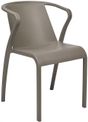 Fauteuil empilable FADO - Ezpeleta professionnel - Taupe