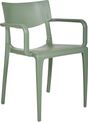 Fauteuil empilable TOWN - Ezpeleta professionnel - Olive