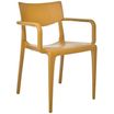 Fauteuil empilable TOWN - Ezpeleta professionnel - Moutarde