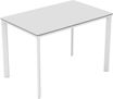 Table 120x80cm MEET - Ezpeleta professionnel - Blanc