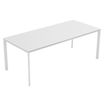 Table 200x90cm MEET - Ezpeleta professionnel - Blanc