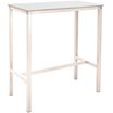 Table haute 104 x 55 cm URBAN - ezpeleta professionnel - Blanc