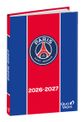 Quo Vadis - Agenda année scolaire - 2026-2027 - Eurotextagenda - Journalier - Multilingue - PSG - 12 mois de août à juillet - 12x17 cm - Papier Clairefontaine blanc - Fabrication française