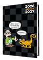 Agenda Humour - 1 jour par page - 13 x 18,5 cm - Oberthur