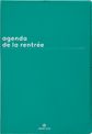 Agenda Boréal - 1 semaine sur 2 pages - 16 x 24 cm - vert - Oberthur
