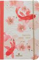 Agenda à élastique Sakura - 1 semaine sur 2 pages - 10 x 15 cm - poissons - Oberthur