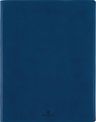 Agenda Dayton - 1 semaine sur 2 pages - 22 x 28 cm - bleu marine - Oberthur