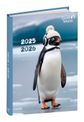 EUROTEXTAGENDA ML Mes potes à pattes mignons - Pingouin - 12x17 cm - Journalier - 12 mois de août à juillet - Quo Vadis