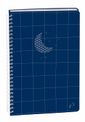 Quo Vadis Authentik - Cahier de notes - 15 x 21 cm - 192 pages - lune