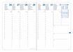 PLANNING 21 SD ML Recharge - 15x21 cm - Semainier - 16 mois de septembre à décembre - Quo Vadis