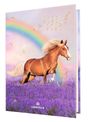 Agenda Cheval marron - 1 jour par page - 12,5 x 17,5 cm - Oberthur