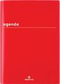 Agenda Boréal - 1 jour par page - 15 x 21 cm - rouge - Oberthur