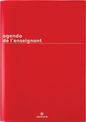 Agenda de l'enseignant Boréal - 21,5 x 30 cm - rouge - Oberthur