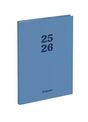 Brepols Horizon - Agenda - 2024-2025 - semainier - livre relié - A5 (148 x 210 mm) - coral blue - carton