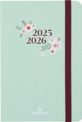 Agenda à élastique Tivoli - 1 semaine sur 2 pages - 10 x 15 cm - vert pastel - Oberthur