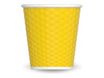 Les Artistes Timeless - Tasse en porcelaine nid d'abeille - 80 ml - jaune