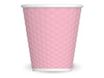 Les Artistes Timeless - Tasse en porcelaine nid d'abeille - 180 ml - rose