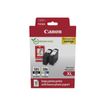 Canon PG-585XL/CL-586XL - Pack de 2 - noir, couleur (cyan, magenta, jaune) - cartouche d'encre originale