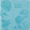 Agenda Summerside - 1 semaine sur 2 pages - 16,5 x 16,5 cm - vert turquoise - Oberthur