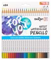 Darwi For You - Boite de 24 crayons de couleur aquarellables