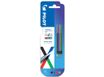 4 Recharges Frixion Ball - 4 couleurs - pointe fine - noir - bleu - rouge - vert