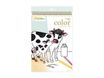Graffy Color, Mum-Baby farm animals - livre à colorier (relié par spirale)