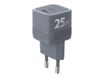 BIGBEN Connected - Adaptateur alimentation - CA / USB-C - GaN - 25 Watt - gris