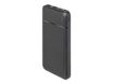 Riva Case Rivapower VA2101 - Banque d'alimentation - 10000 mAh - 37 Wh - 22.5 Watt - 4.5 A - QC 3.0, PD 3.0, SCP - 3 connecteurs de sortie (24 pin USB-C, 2 x USB de type A à 9 broches) - sur le câble : USB-C - noir