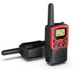 Mobility Lab - Set de 2 Talkie-Walkies - Portée 45 km - 22 canaux - noir et rouge