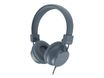 Ryght Nima - Casque filaire avec micro - jack 3,5mm - bleu gris
