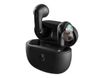 Skullcandy Rail - Écouteurs sans fil avec micro - intra-auriculaire - Bluetooth - noir brut
