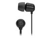 Skullcandy Jib - Écouteurs filaire avec micro - intra-auriculaire - isolation acoustique - noir