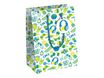 Clairefontaine - Sac cadeau - moyen - 21.5 cm x 10.2 cm x 25.3 cm - bleu