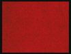 Tapis de sol RAINY - 90 X 60 CM - en polyamide et PVC - rouge