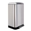 Frandis - Poubelle Urban - rectangulaire  - 30L - inox