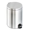 Frandis - Poubelle ronde en inox - 20L