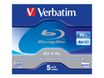 Verbatim - 5 x BD-R DL - 50 Go 6x - boîtier CD