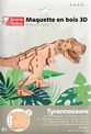 Maquette bois 3D - T-Rex - 49 pièces