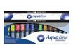 Daler-Rowney Aquafine - 12 tubes d'aquarelle - 8 ml - couleurs assorties