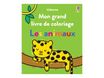 Les animaux - Mon grand livre de coloriage - par Nolan Kate - livre à colorier