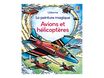 Avions et hélicoptères - La peinture magique - par Baer Sam - livre à colorier