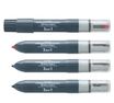 Marqueur permanent multicolore JUVENILIA 3 en 1 - pointe fine conique - rechargeable