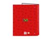 Super Mario - Archivador de anillas - ancho de la espina: 40 mm - Folio - para 265 x 330 mm - trick