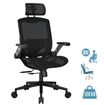 Fauteuil gamer SPEEDER ONE - accoudoirs réglables - appui-tête intégré - noir