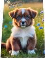 Agenda scolaire Chiot - 1 jour par page - 12x17 cm - Les Editions du Belon
