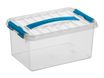 Sunware Q-line - Boîte d'archive - 6 litres - transparent, bleu
